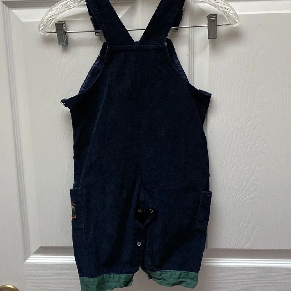 T baby boys Fisher Price blue corduroy romper 18 mos